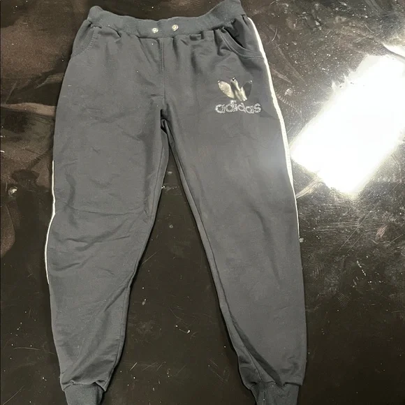 Adidas Women’s Black Sweatpants - Picture 1 of 4
